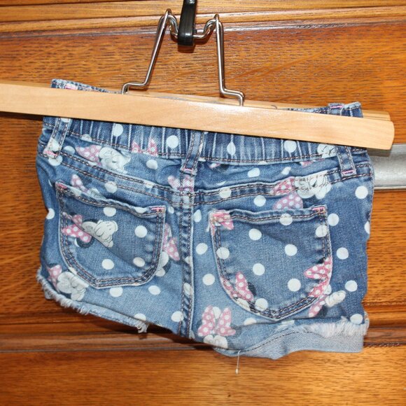 Gap Minnie Mouse Size 2T Jean Shorts - Picture 3 of 3
